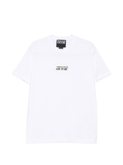 T-shirt uomo Versace Jeans Couture bianca Versace jeans Couture | 80GAHT06CJ00T003